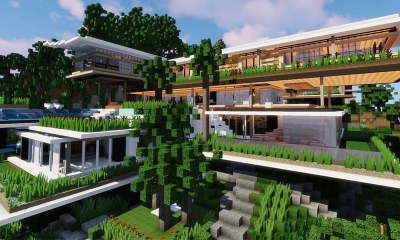 Cách xây nhà Minecraft đơn giản đến biệt thự hiện đại đẹp nhất