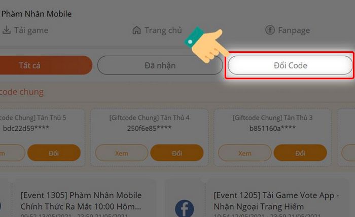 Code Phàm Nhân Mobile mới nhất 2023 Mod full tiền Code-pham-nhan-mobile-1
