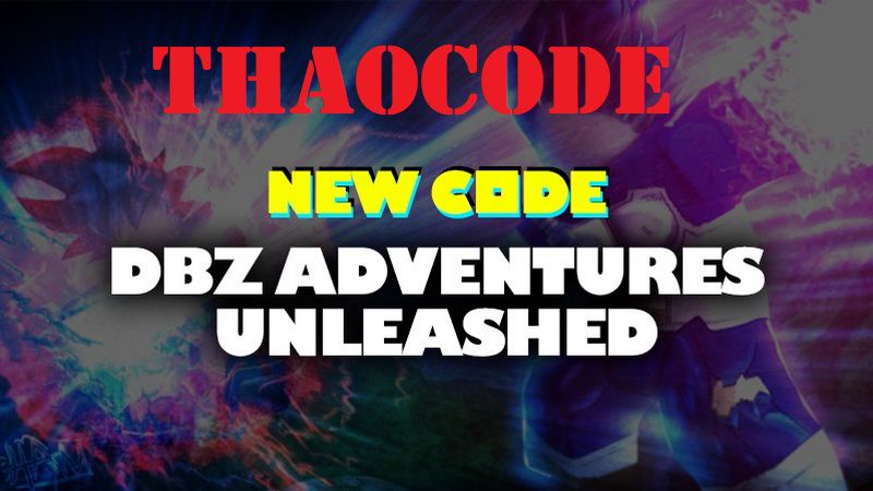 code DBZ Adventures Unleashed