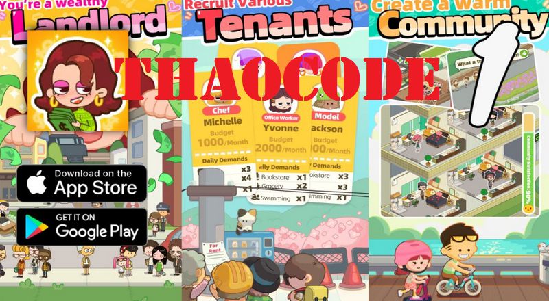 Code Rent Please! – Landlord Sim mới nhất tháng 11/2024, Cách nhập Code