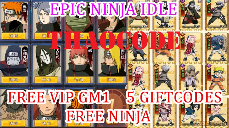 Nhận Code Epic Ninja Idle mới nhất tháng 01/2025, hướng dẫn cách nhập code