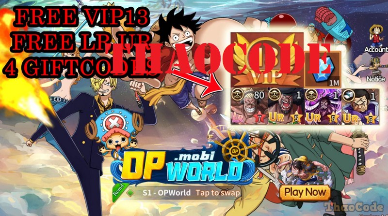 Code Pirate King OP World mới nhất tháng 12/2024, Cách nhập code