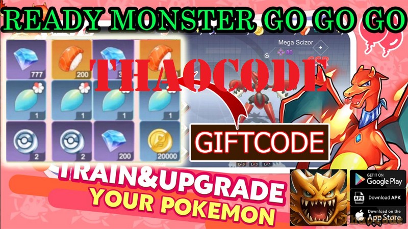 Code Ready Monster: Go Go Go mới nhất tháng 01/2025, Cách nhập Giftcode