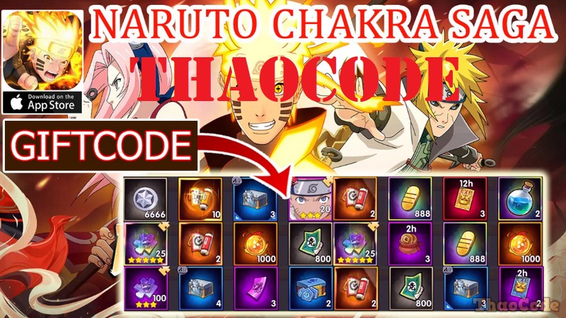 Code Naruto Chakra Saga mới nhất tháng 12/2024 và cách nhập code