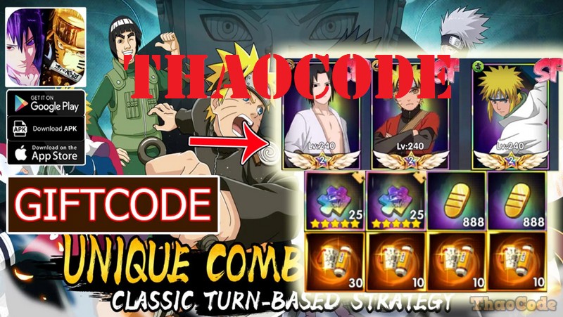 Code Nine Tails Naruto mới nhất, Nhập Giftcode