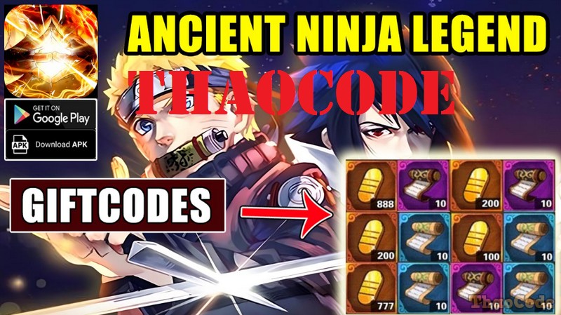 Code Ancient Ninja Legend mới nhất, Cách nhập code