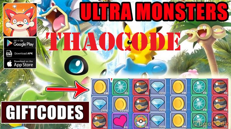 Code Ultra Monsters mới nhất và các bước đổi code